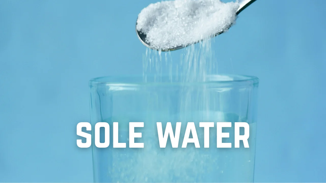 sole water minerals salt