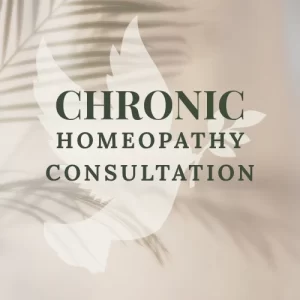 chronic homeopathy consultation